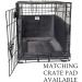 Pet Dreams Dog Crate Bumper - Eco Friendly Pads for Wire Crate | 18 Graphite Grey - Buy Online on GoSupps.com
