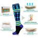 NEWZILL Medical Compression Socks 20-30 mmHg for Women and Men - Large/X-Large Swag Purple - Buy Online on GoSupps.com