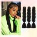 Braid Extensions ombre lichen hair barsdar jumbo braiding extension hot setting synthetic fiber 24 inch 1/3/5 PCs Kunsthaar for braids hair extensions 3PCS 1B from black 3PCs