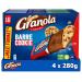 LU GRANOLA - 4 Boxes of 10 Cookie Granola Bars - Pocket Size Family Pack - Pack of Chocolate Bars - Ideal for Snacks - Made in France - Pack of 4x280g