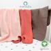 Mimadu Bio GOTS Baby Muslin Spit Towels Set - Organic Cotton Spitting Cloths for Girls (30x60 cm Blossom 3 Pack) - Buy Online on GoSupps.com