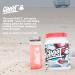 GHOST Clear Whey Isolate Protein Powder Strawberry Watermelon - 1.57 LB Tub 25G of Whey Protein - Post Workout Drink for Muscle Gain & Recovery Sugar Free Soy Free & Zero Fat 20 Servings - Buy Online on GoSupps.com