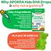 Omega 3 Vegan DHA drops for children bundle 50 ml no fish flavor preservative free and sugar free Sustainable algae alternative to fish oil APOKRA Kids 3 - Buy Online on GoSupps.com