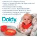 Doidy Bowl and Cup Set Blue - Slanted Design Sippy Cup and Non-Slip Silicone Bowl - Weaning Gift for Babies - Buy Online on GoSupps.com