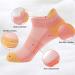 BUDERMMY Women's Running Ankle Socks - 5-6 Pairs Athletic Cotton Cushioned No Show Socks - Size 8-10, Mixed Colors - Buy Online on GoSupps.com