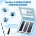 KevKev 360 Pcs Mixed Styles Cluster Lashes with Dual-side Brush and Mirror Lash Book - D-Mix (8-16mm) Thin Band & Soft Lashes - Cloudy Cirrus Sprout - Buy Online on GoSupps.com