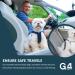 SecureDrive Pet Car Safety Harness - Adjustable Seat Belt for Dogs and Cats | G4GADGET - Buy Online on GoSupps.com