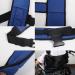 ZZBB Wheelchair Seat Belts Adjustable Wheelchair Mobility Safety Belt Waist Lap Strap for Elderly Waist Lap Strap - Buy Online on GoSupps.com
