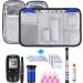 Youshares Insulin Cooling Bag - Insulated Diabetes Medication Storage with 2 Cooling Packs - Black - Buy Online on GoSupps.com