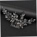 Ipetboom Hair Comb Bridal Tiara Flower Hair Bridal Headpieces Bridal Hair Decor Rhinestone Wedding Headpiece Crystal Hair Accessories Bridal Hair Accessories Plastic Bride Decorate Manual - Buy Online on GoSupps.com