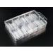 100 Clear Tunnel Tips - Pinch Tips for Stunning Nail Art | International Shipping - Buy Online on GoSupps.com