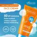 Bielenda Sun Care High Protection Spf 50 Cream - 50 ml Sunscreen 50 Sun_protection_factor Water Resistant Chlorine Resistant Moisturizing For Face - Buy Online on GoSupps.com