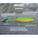 N mis Premium Rubber Fish Set | 5-Piece Fishing Bait for Pike Zander & Sea | Durably Designed Yellow/Green Kathi Koi Baits - Buy Online on GoSupps.com