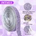 Dream Purple Self Adhesive Rhinestone Strips - 2mm Bling Sticker Roll for DIY Crafts & Decor - Wedding, Party, Car, Phone Decoration - Buy Online on GoSupps.com