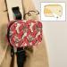 Pfrewn 7-Day Pill Organizer Case - Portable Travel Pill Box with Zipper for Vitamins & Supplements - Poppies & Butterflies Design - Buy Online on GoSupps.com