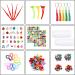 Inscraft 11880+ Loom Bands Set - 28 Colors Rubber Bands with Accessories - Bracelet Making Kit for Girls - DIY Craft Gift - Buy Online on GoSupps.com