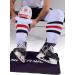 SHERWOOD Adult Hockey Socks - Senior Shin Guard Socks for Hockey Players | 100% Polyester | Ideal Fit | Green - Buy Online on GoSupps.com