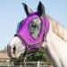 Harrison Howard Horse Fly Mask Super Comfortable Elastic with Ear UV Protection Amethyst Full Size L Full (Large) Amethyst