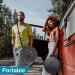 TRIPTIPS Upgrade XXL Retractable Portable Camping Toilet - Height Adjustable, Foldable & Collapsible Stool for Adults and Kids - Buy Online on GoSupps.com