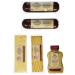 Hickory Farms Smoked Sausage and Cheese Bundle of 5 Items, Summer Sausage Salami, Smoked Cheddar, Jalapeno Cheese, Sweet Hot Mustard. Over 3 Pounds of Snacking