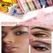 Fard Paupi res Liquide Paillet Lot de 6 Fards Brillants Multicolores - Maquillage R sistant Tenue Longue Anti-T ches Pour Festival Soir e S ance Photo - Buy Online on GoSupps.com