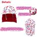 Kids Legionnaires Hat UPF 50+ Sun Protection Swim Cap - Quick Drying Boys Sun Hat with Neck Protection - UV FLAP Cherry - 6-8 Years - Buy Online on GoSupps.com