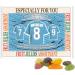 Manchester Blues Football Shirt Personalised Gift Boxed Sweets Variety - Buy Online on GoSupps.com