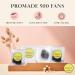 Heidari Promade Eyelashes Extensions - 3D-20D C CC D DD Curl 0.03-0.1mm Thick 8-20mm Length for Lash Salons - Long Lasting & Easy Application - Buy Online on GoSupps.com