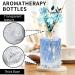 Glass Diffuser Bottles Set - 4 Empty Reed Diffuser Bottles for Essential Oils & Room Fragrance - Decorative Glass Bottles & Fragrance Vases - Buy Online on GoSupps.com