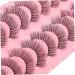 FOMIYES 50 Pairs False Eyelashes Eyelash False Lashes Wispy Fake Lashes Women Natural Eyelashes Makeup False Eyelashes Fake Eyelashes Imitation Makeup Tools Miss European and American - Buy Online on GoSupps.com