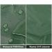 REDCAMP Hammock Rain Fly Camping Tarp Waterproof  10x10ft Lightweight Backpacking Rain Tarp Shelter for Hiking Outdoor  Green Green 10*10ft - Buy Online on GoSupps.com