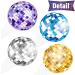 Colorful Disco Ball Cupcake Topper 48pcs Disco Themed Party Supplies for 70s Disco Birthday Party Baby Shower Supplies - Buy Online on GoSupps.com