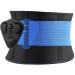 Fitomo Lower Back Support for Men Women with 3D Lumbar Pad & 5 Flexible Supports Ultra-thin Mesh Fabric Back Brace for Lower Back Pain Relief Posture Work Heavy Lifting Sciatica Herniated Disc Blue XXL