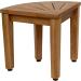 AquaTeak 12 Kai Teak Corner Foot Rest - OptiAREA Design for Shaving & Washing - Buy Online on GoSupps.com