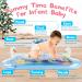 Gebra Tummy Time Water Mat: Best Inflatable Gift for 0-9 Month Baby Boy/Girl - Buy Online on GoSupps.com