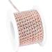 KAOYOO 5 Yards 3MM Zircon Rhinestones Close Chain Beaded Trim - Rose Gold DIY Decoration - Buy Online on GoSupps.com