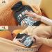 Naanle Ice Skull Heating Bottle - Transparent Hot Water Bottle for Pain Relief & Cold Therapy | 1L Handheld Heating Solution - Buy Online on GoSupps.com