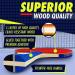 NIBIRU SPORT Ping Pong Paddles Set - Professional Table Tennis Rackets with Balls, Retractable Net, Posts, Storage Case - 4 Player Complete Set - Buy Online on GoSupps.com