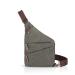 Fandare new breast pocket segmented shoulder bag men women sling bag crossover brick-on bag sports bag sports bag for outdoor travel hiking adventure sport crossbody bag army-green
