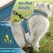 Dotoner Cat Harness and Leash Set - Escape Proof Adjustable Harness for Large and Small Cats - Lightweight and Soft - Ideal for Walking and Travel - Petsafe - Dark Blue - Buy Online on GoSupps.com