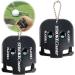 Rovepic 2 Pack Golf Score Counter - Mini Square Handy Shot Count Tool with Key Chain - Plastic Golf Training Aid - Buy Online on GoSupps.com