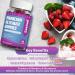 EAZGOO Magnesium Glycinate Gummies 400mg with L-Threonate - Sugar-Free Muscle Support Supplement with Vitamin D, B6, CoQ10 - 60 Mixed Berry Flavored Gummies | 60 Count - Buy Online on GoSupps.com
