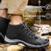 CARENURSE Men's Lightweight Water-Resistant Hiking Boots - Size 12 Black - Buy Online on GoSupps.com