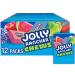 JOLLY RANCHER Chews Assorted Fruit Flavored Chew Candy - 2.06 oz - 12 Count