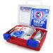 Be Smart Get Prepared 180 Piece First Aid Kit - Home, Office, Car, School, Travel, Emergency - Clean, Treat, Protect Minor Cuts & Scrapes - Survival, Outdoor, Camping & Sports - FSA HSA Eligible - Buy Online on GoSupps.com
