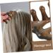 Beavorty 2ST Sandalwood Comb & Scalp Massager | Wooden Massage Tools for Relaxation | Durable Head Massage Comb (9.00x5.00x1.50cm Set of 2) - Buy Online on GoSupps.com