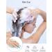 Heeta Scalp Massage Brush - Soft Silicone Bristle Hair Care Tool for Relaxation | Best Head Massage Brush for Men Women Children & Pets - Purple 07 - Buy Online on GoSupps.com