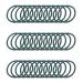 Zac's Alter Ego Set of 36 Endless Elastics Hair Bobbles Elastic Bands Hair Accessory Bottle Green