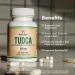 TUDCA Liver Support Supplement 500mg | Double Wood - Detox & Cleanse Aid | 60 Capsules - Buy Online on GoSupps.com