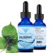 Absonutrix Chlorophyll Liquid Drops 323 mg 4 Oz Liquid 365 Servings Made in USA Quick Absorption Quality Potent Ingredients Non-GMO GMP Certified Cruelty-Free Products